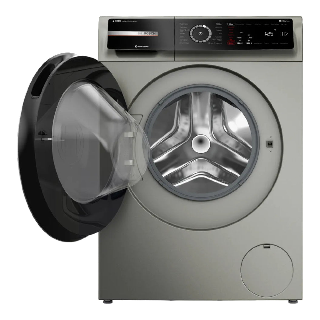 Laveuse compacte 24 po, 2,4 pi³ Acier perlé - Série 800 avec Wi-Fi et 13 cycles