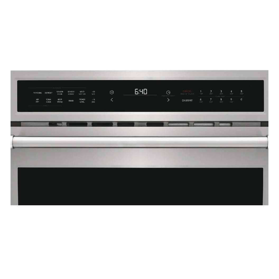 Micro-ondes encastrable 30 po, 1,6 pi³ - Inox - Air Fry et convection intégrée