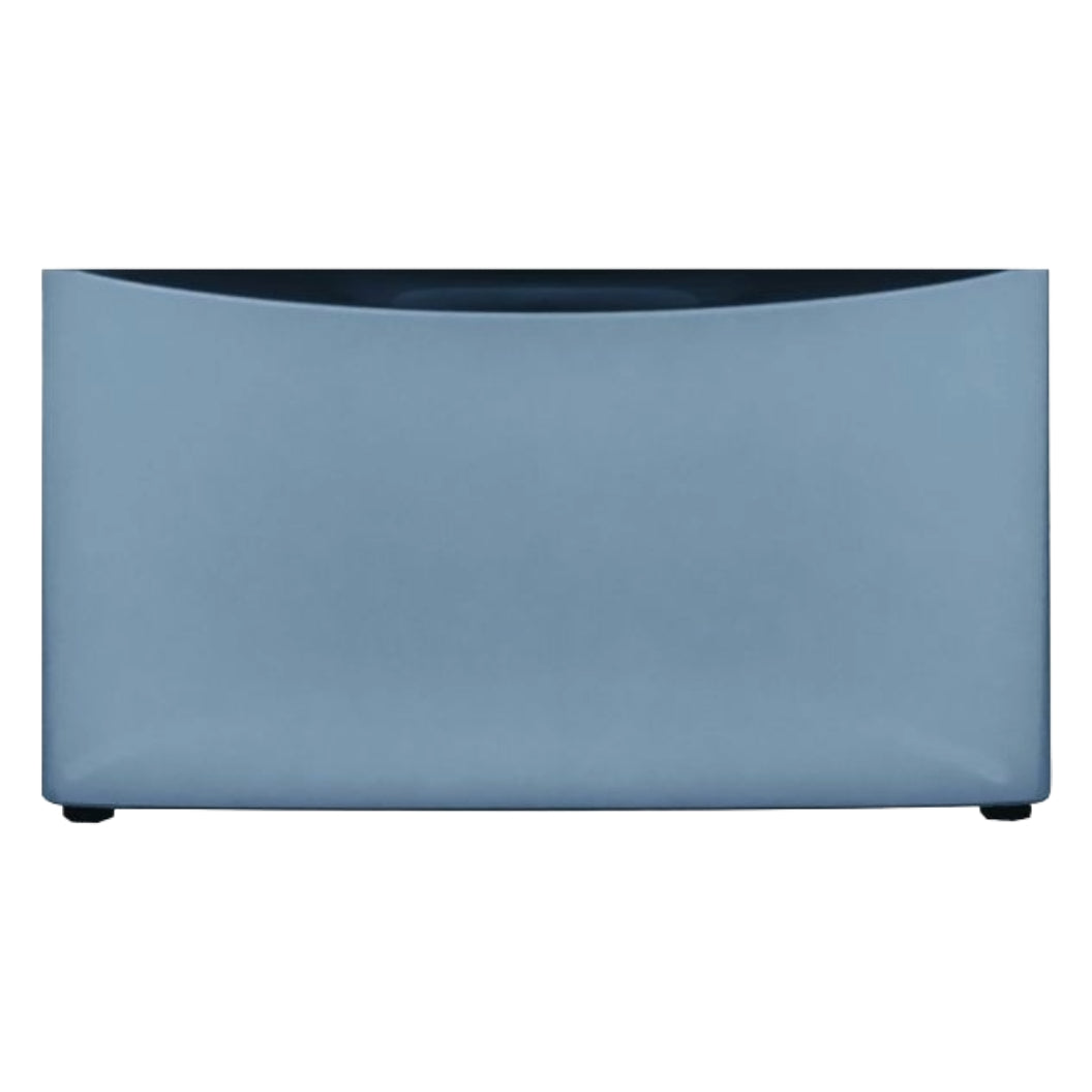 Piédestal Luxury-Glide® bleu glacier avec tiroir de rangement spacieux