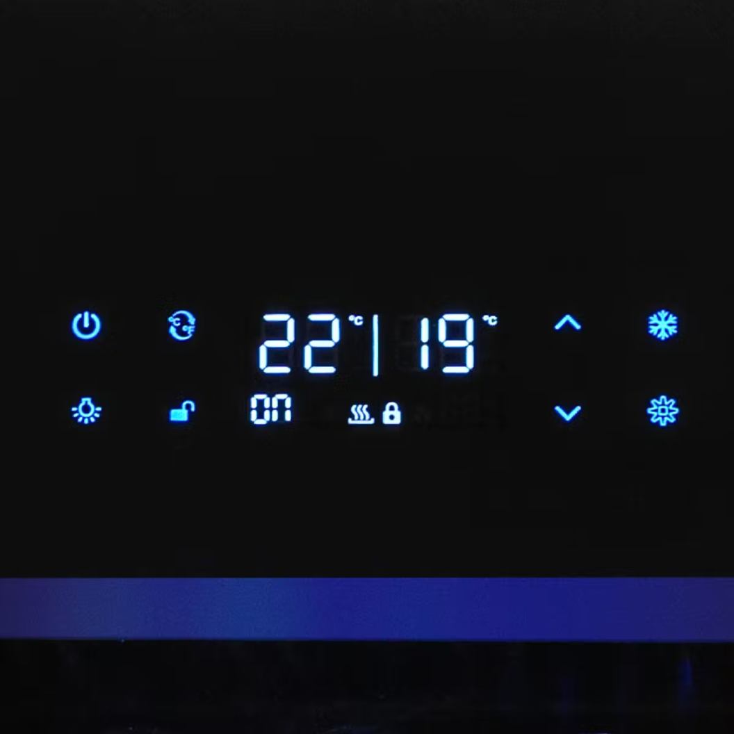 Cellier encastrable 15 po, 26 bouteilles Noir- Gamme Black Pearl