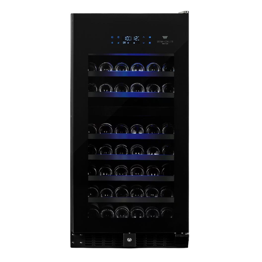 Cellier 24 po, 89 bouteilles Noir - Gamme Black Pearl avec Wi-Fi