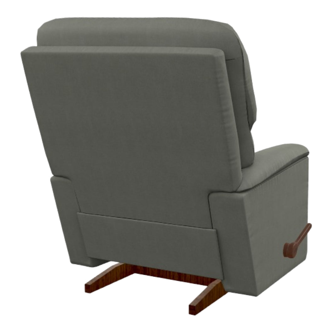 Fauteuil berçant et inclinable en tissu gris - Brooks