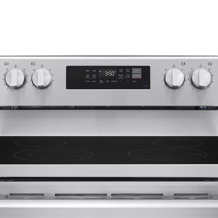 Cuisinière électrique 30 po, 6,3 pi³ Inox avec Convection ProBake®, Air Fry et Wi-Fi