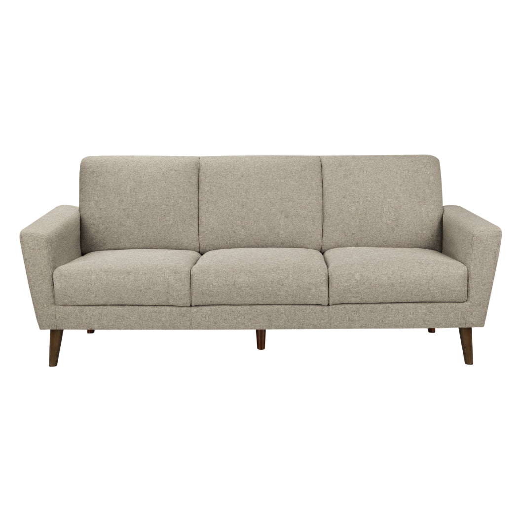 Sofa en tissu brun clair - 8J23L31
