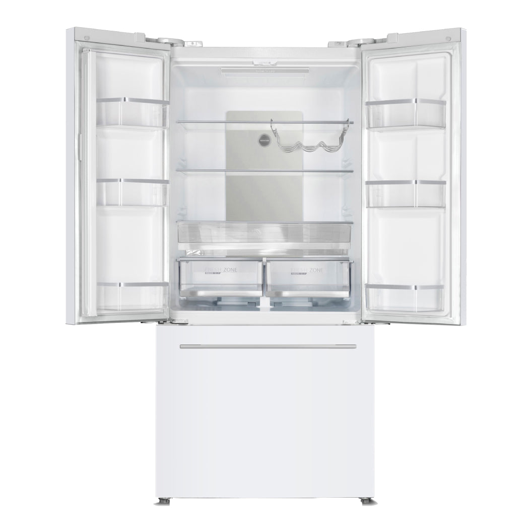 Réfrigérateur porte française 36 po, 20,8 pi³ 3 portes Blanc