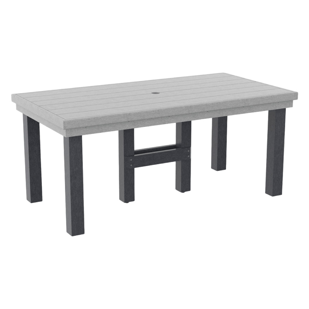 Table à manger extérieure en plastique recyclé - Napa T301-T302