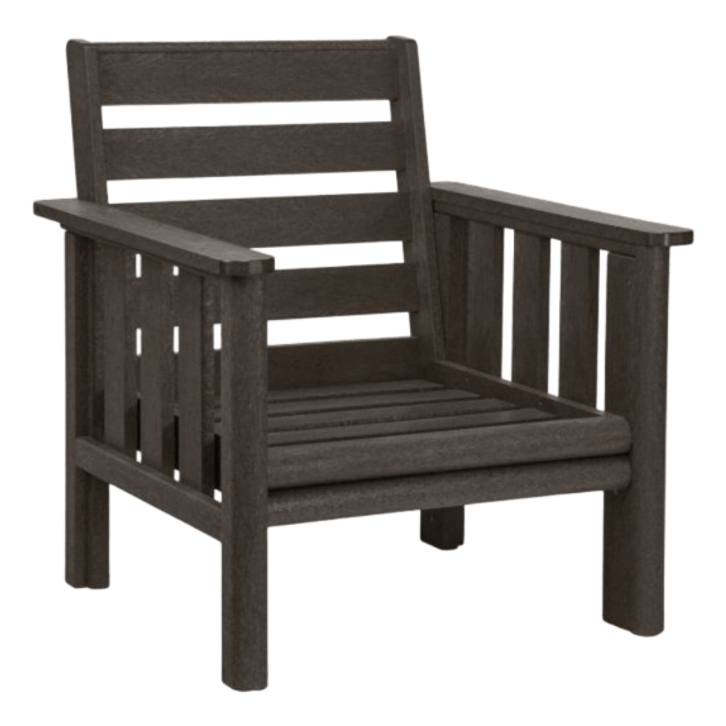 Fauteuil extérieur en plastique recyclé - Stratford DSF261