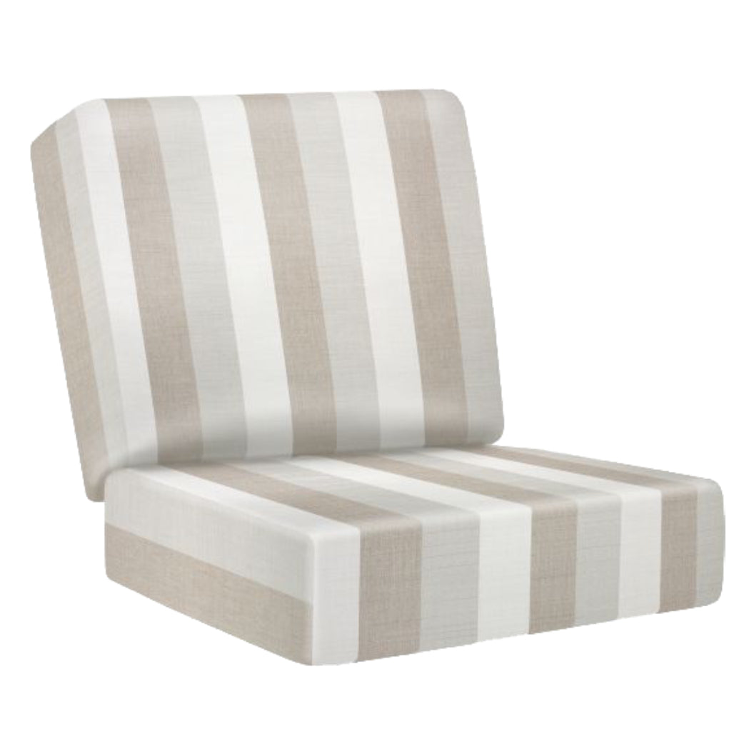 Ensemble de coussins extérieurs en tissu Sunbrella - Deep Seating DSC21