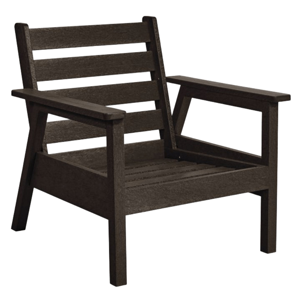 Fauteuil extérieur en plastique recyclé - Tofino DSF281