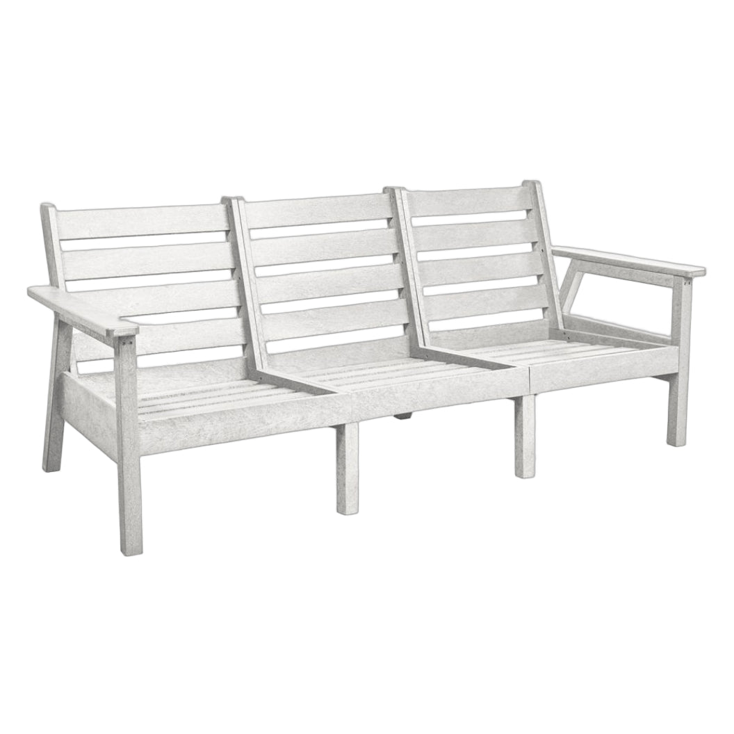 Sofa extérieur en plastique recyclé - Tofino DSF283