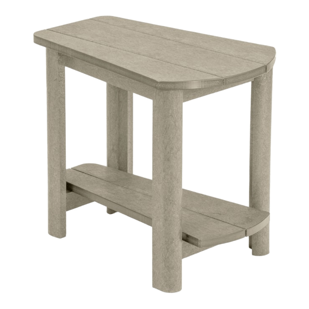 Table d'appoint extérieure en plastique recyclé - Addy T04