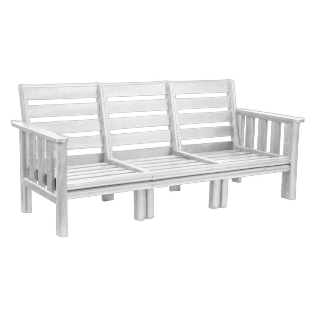 Sofa extérieur en plastique recyclé - Stratford DSF263