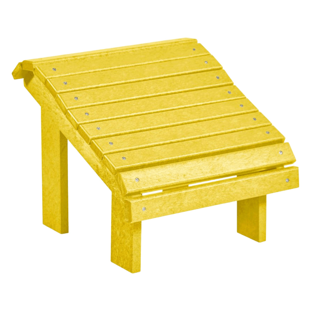 Repose-pieds extérieur en plastique recyclé - Premium F04