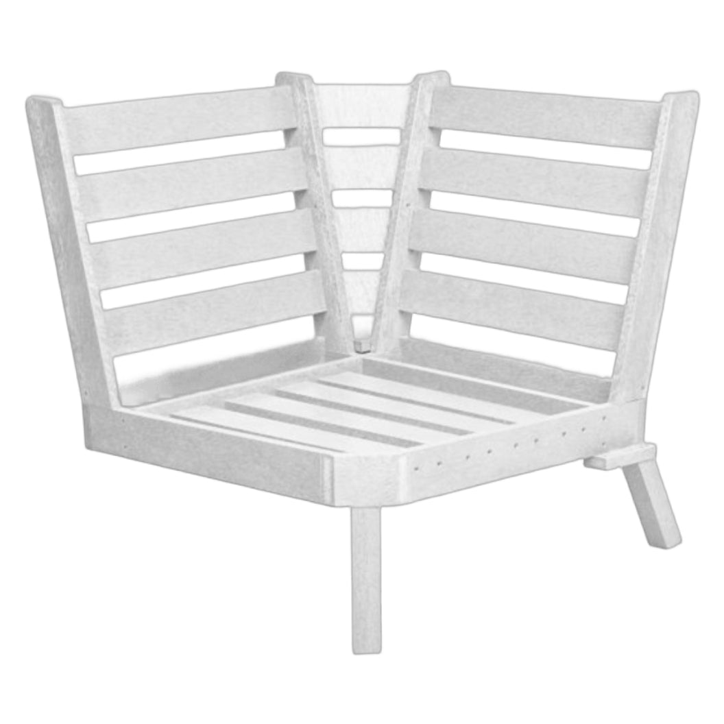 Module d'angle extérieur en plastique recyclé - Tofino DSF286