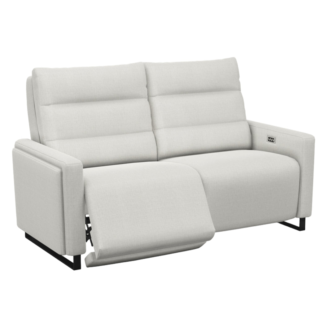 Causeuse motorisée en tissu - Flavie