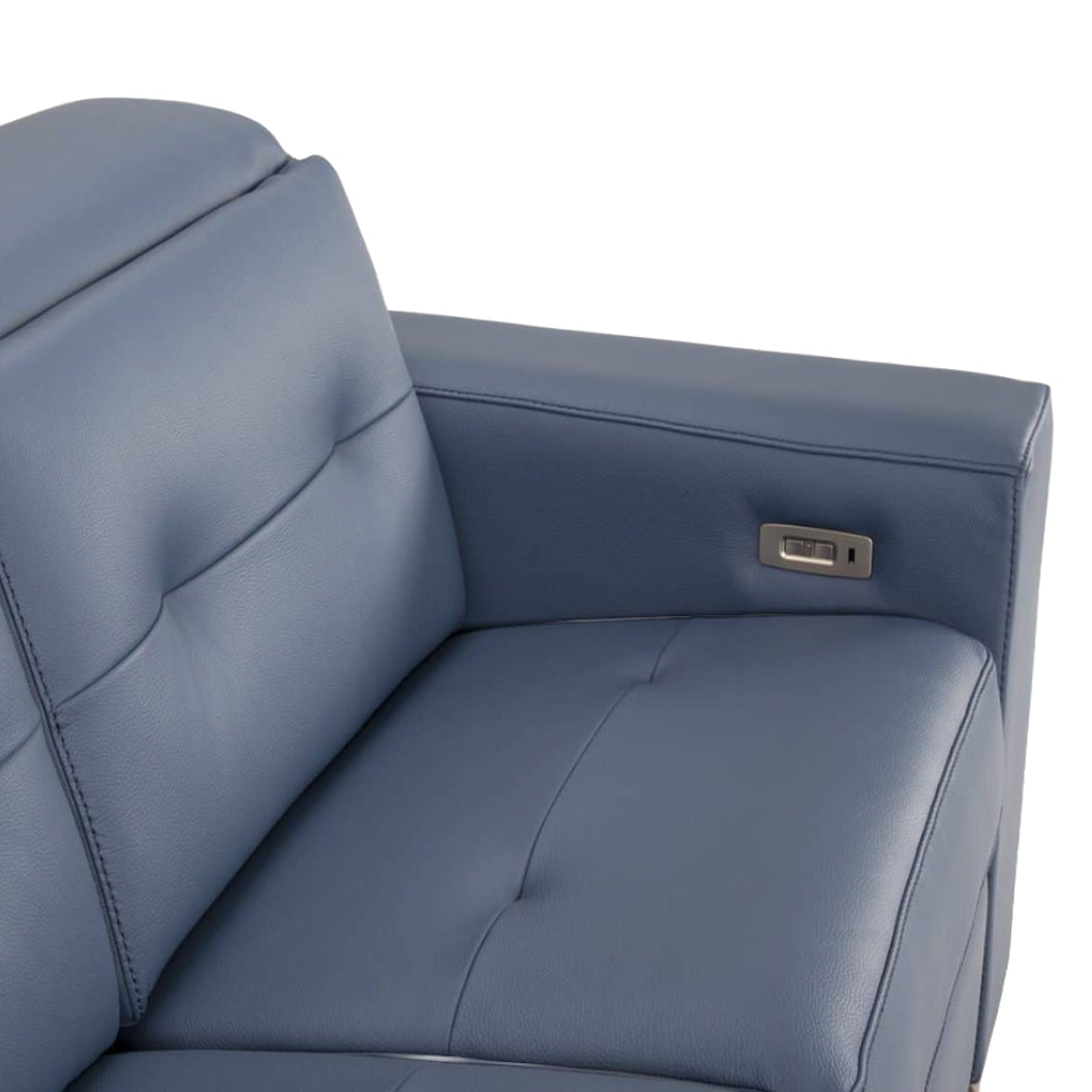 Causeuse motorisée en cuir - Manhattan