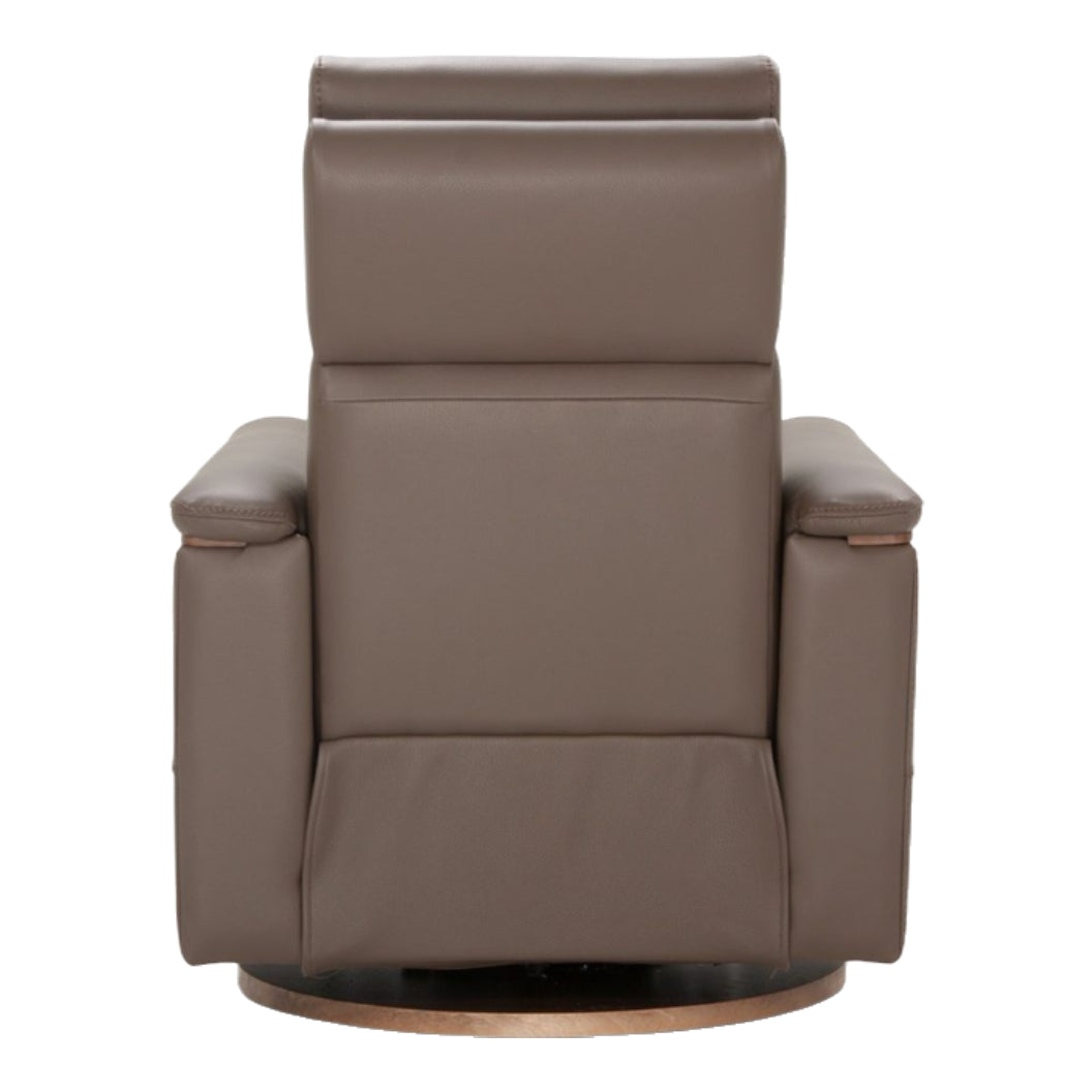 Fauteuil berçant, pivotant et motorisé en cuir - Melbourne