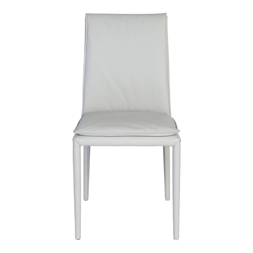 Chaise de salle à manger en cuir - Naomi