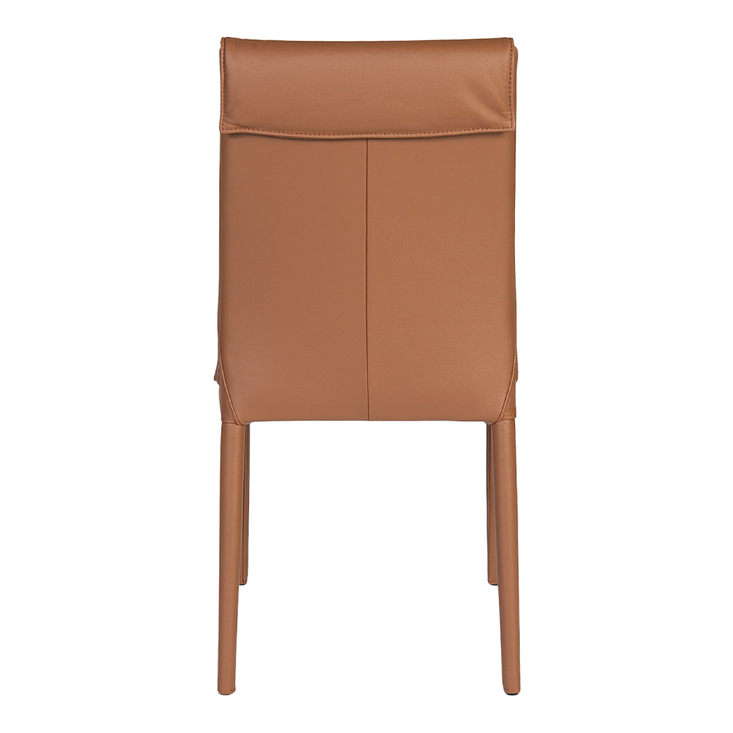 Chaise de salle à manger en cuir - Naomi