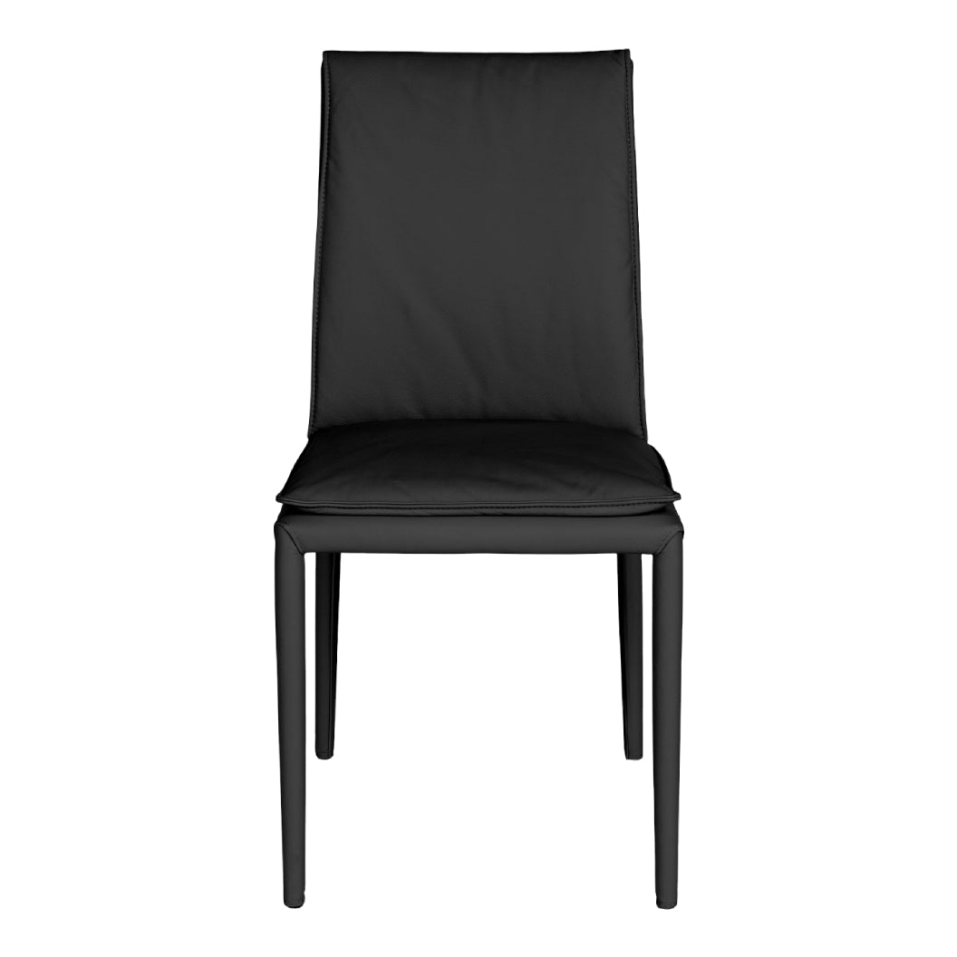 Chaise de salle à manger en cuir - Naomi