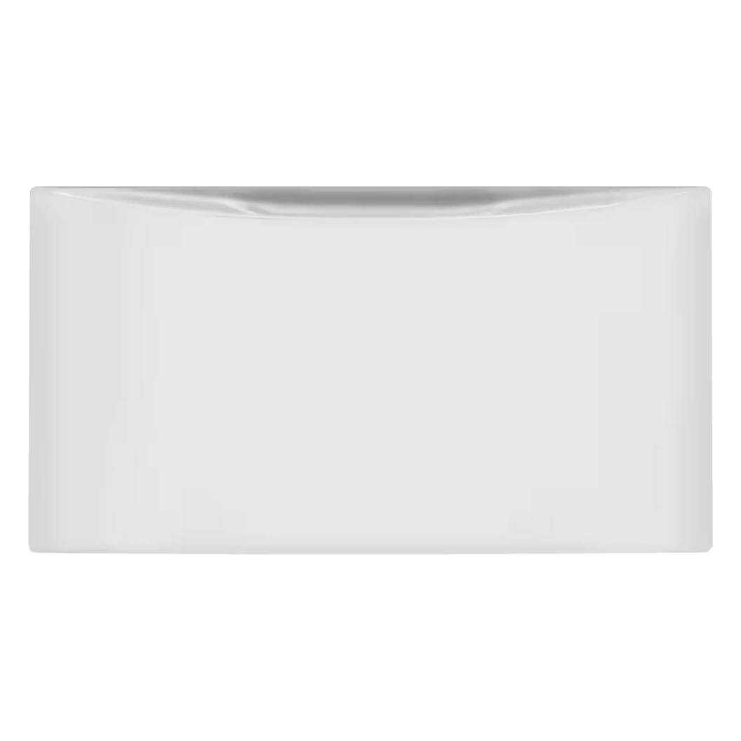 Piédestal Luxury-Glide® Blanc mat avec tiroir de rangement spacieux
