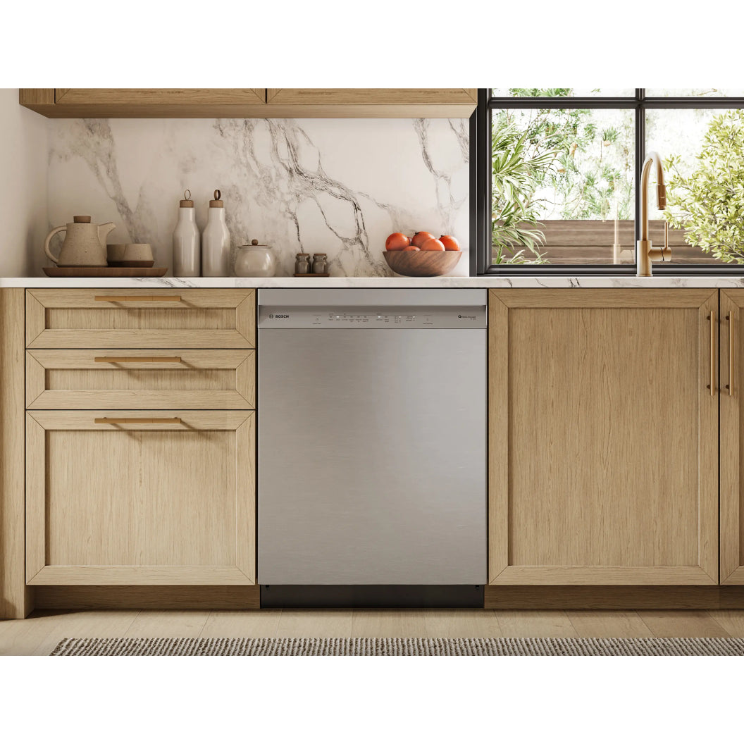 Lave-vaisselle encastrable 24 po, 50 dBA Inox 3 paniers avec PrecisionWash™ et Wi-Fi - Série 300