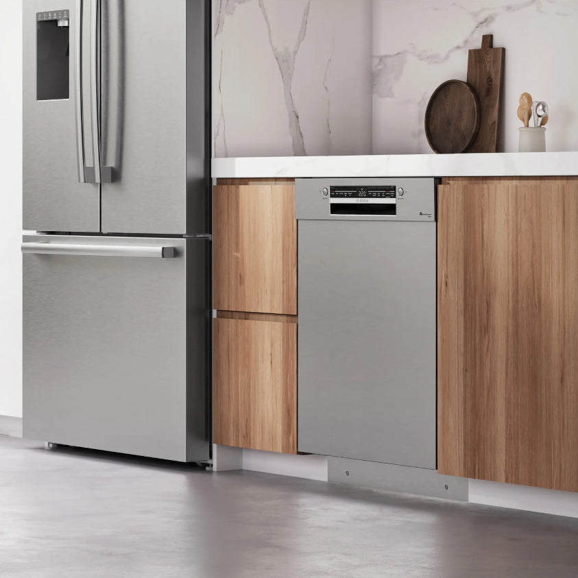 Lave-vaisselle encastrable 24 po, 48 dBA Inox 2 paniers avec PrecisionWash®, PureDry® et Wi-Fi - Série 100