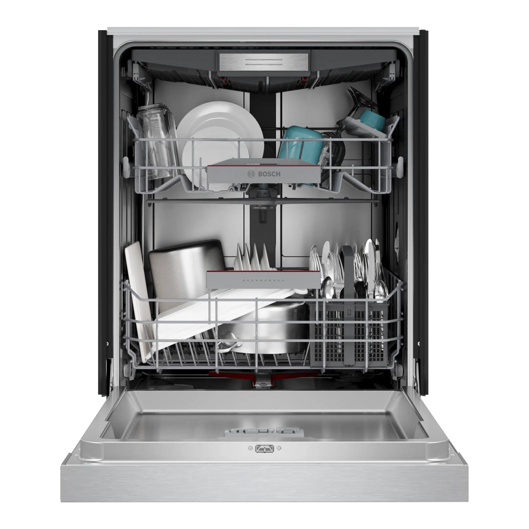 Lave-vaisselle XXL 24 po, 42 dBA Inox 3 paniers avec PrecisionWash® et CrystalDry™ - Série 800