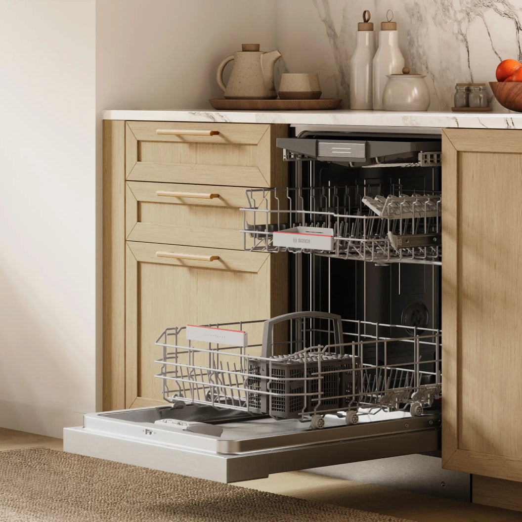 Lave-vaisselle XXL 24 po, 42 dBA Inox 3 paniers avec PrecisionWash® et CrystalDry™ - Série 800