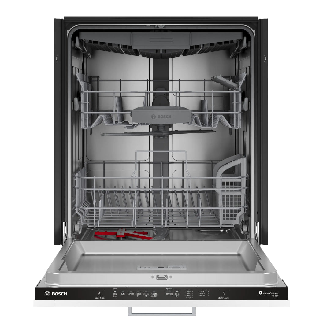 Lave-vaisselle encastrable 24 po, 46 dBA 3 paniers - Panneau requis - avec Zone Wash et Wi-Fi - Série 300