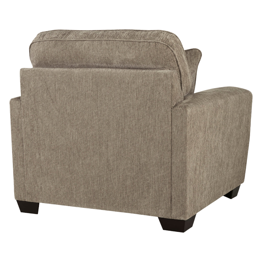 Fauteuil surdimensionné en tissu avec coussin - Olten