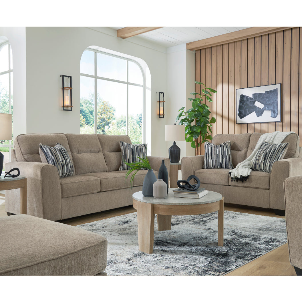 Fauteuil surdimensionné en tissu avec coussin - Olten