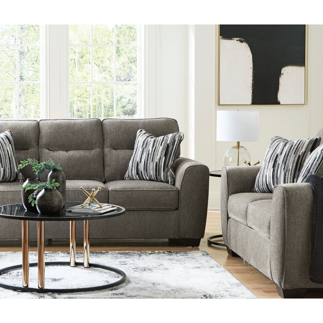 Sofa en tissu avec coussins - Olten