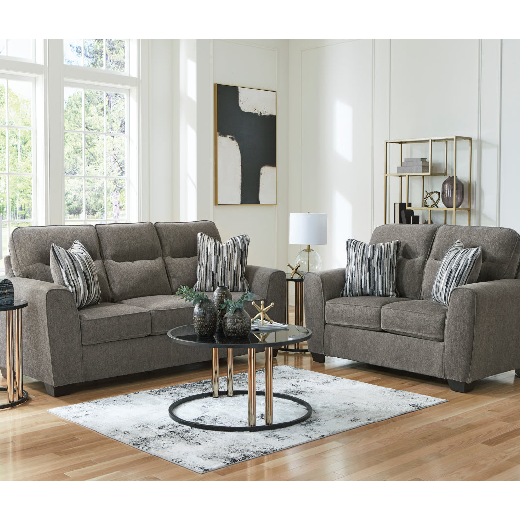 Sofa en tissu avec coussins - Olten