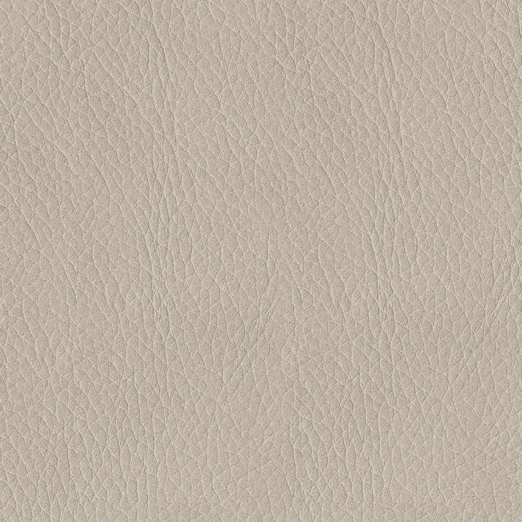Ottoman en cuir beige pâle - Santorine