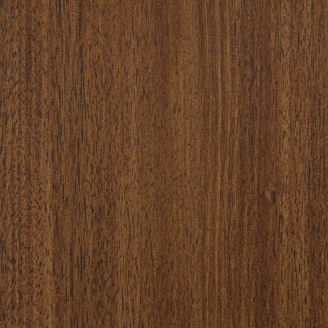 Table de salle à manger extensible en bois/placage de manguier brun - Lyncott