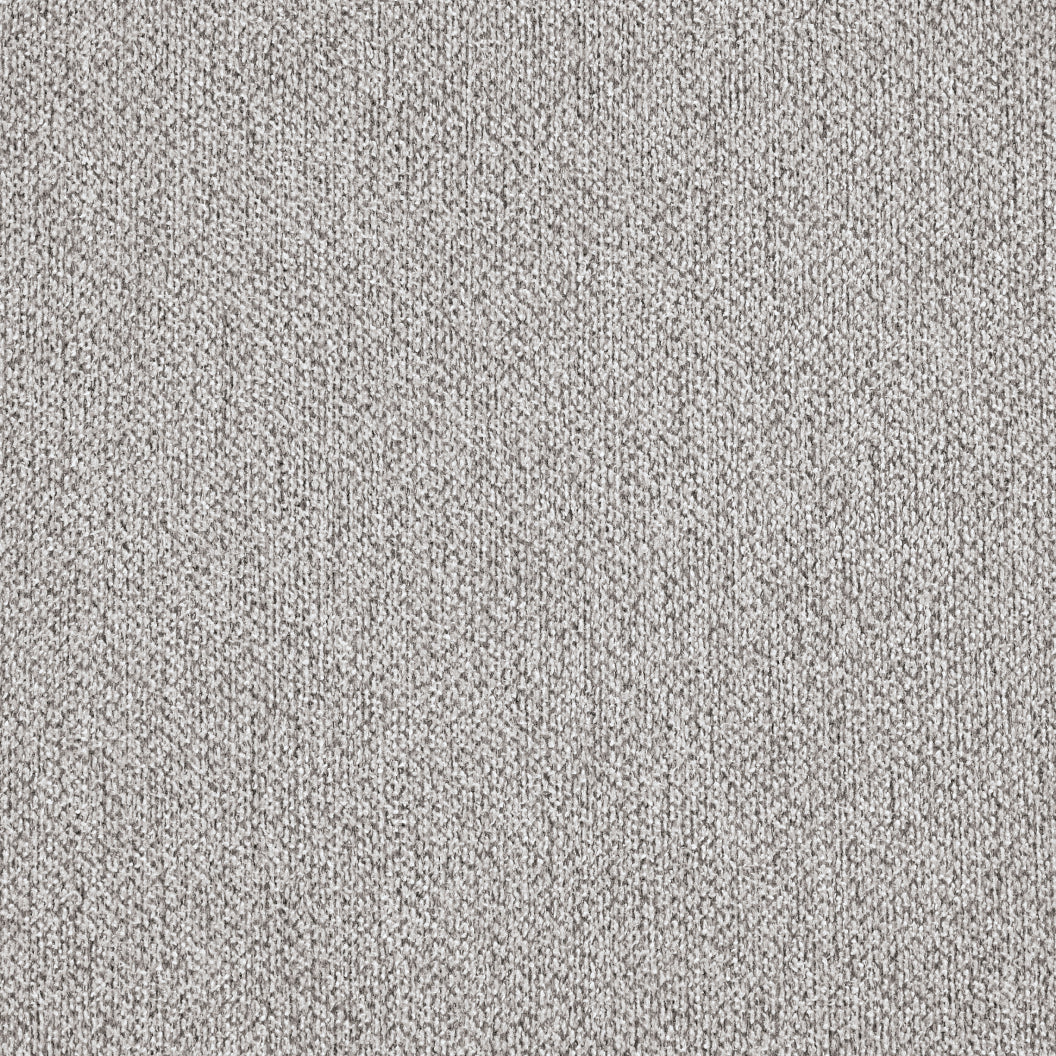 Ensemble de 2 chaises de salle à manger rembourrées en tissu gris - Lyncott