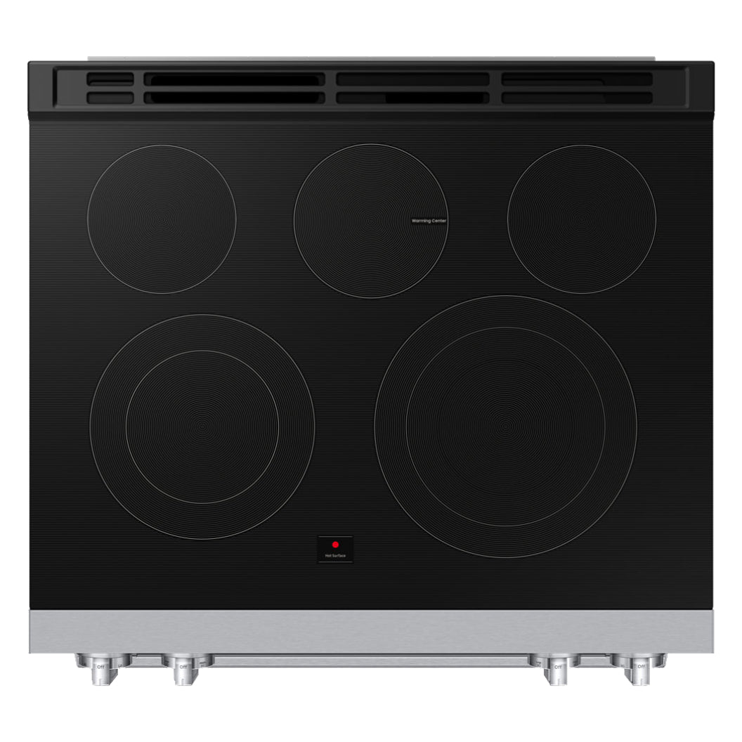 Cuisinière électrique encastrable 30 po, 6,3 pi³ Inox avec Air Fry et Air Sous Vide