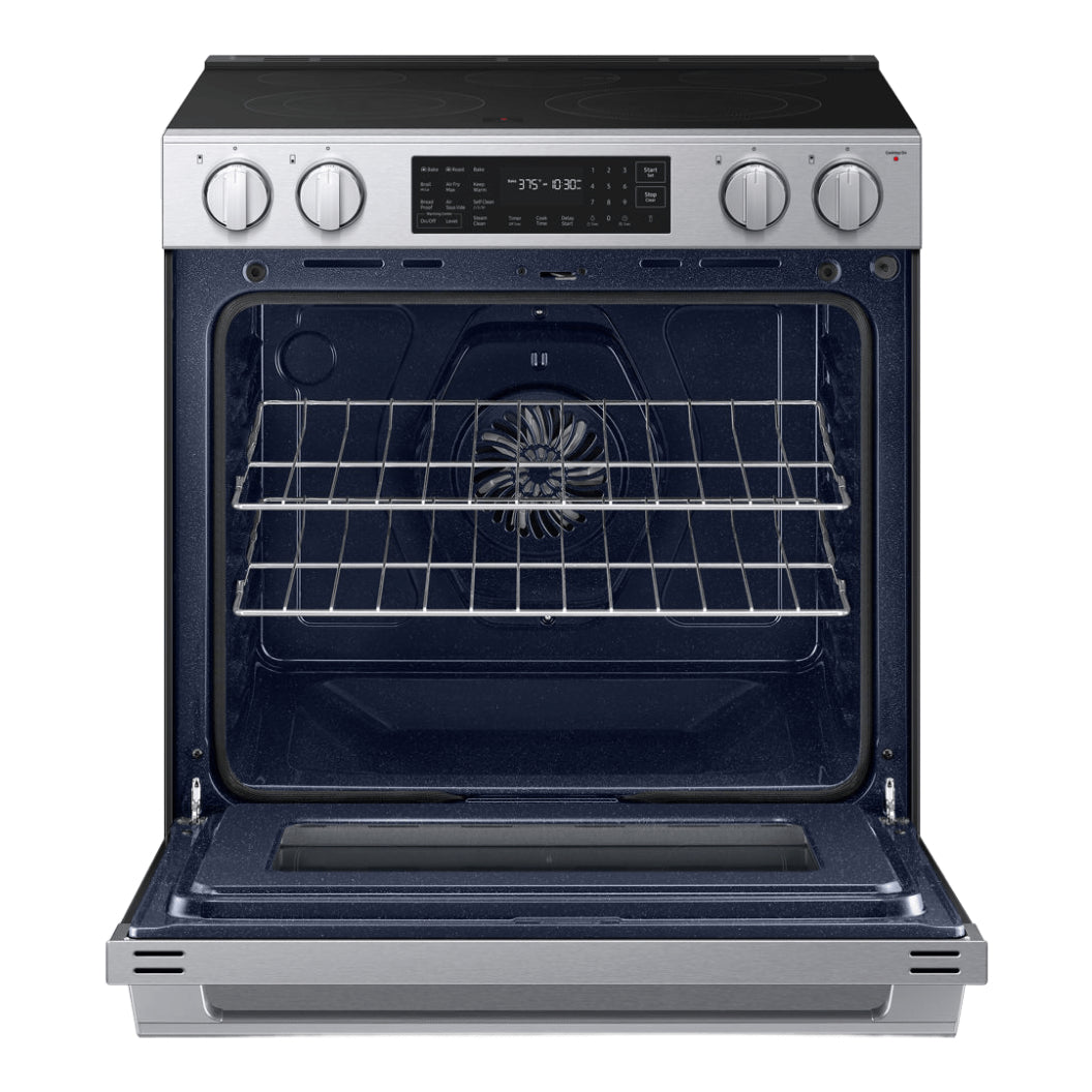 Cuisinière électrique encastrable 30 po, 6,3 pi³ Inox avec Air Fry et Air Sous Vide