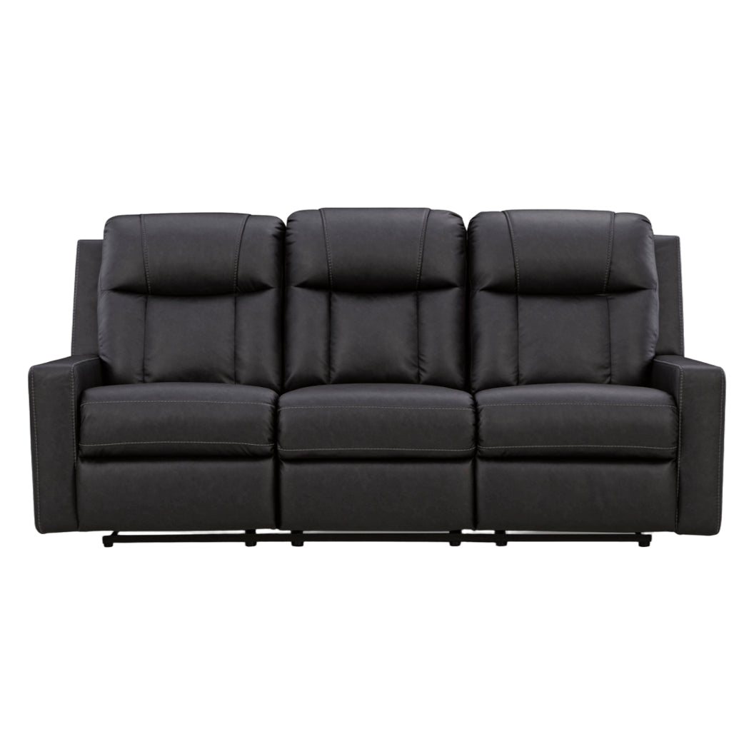 Sofa inclinable aspect cuir - Mackmenville