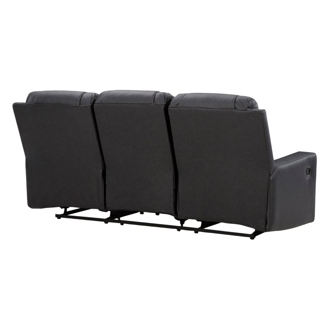 Sofa inclinable aspect cuir - Mackmenville