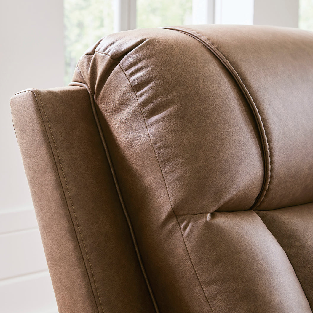 Fauteuil inclinable aspect cuir - Mackmenville