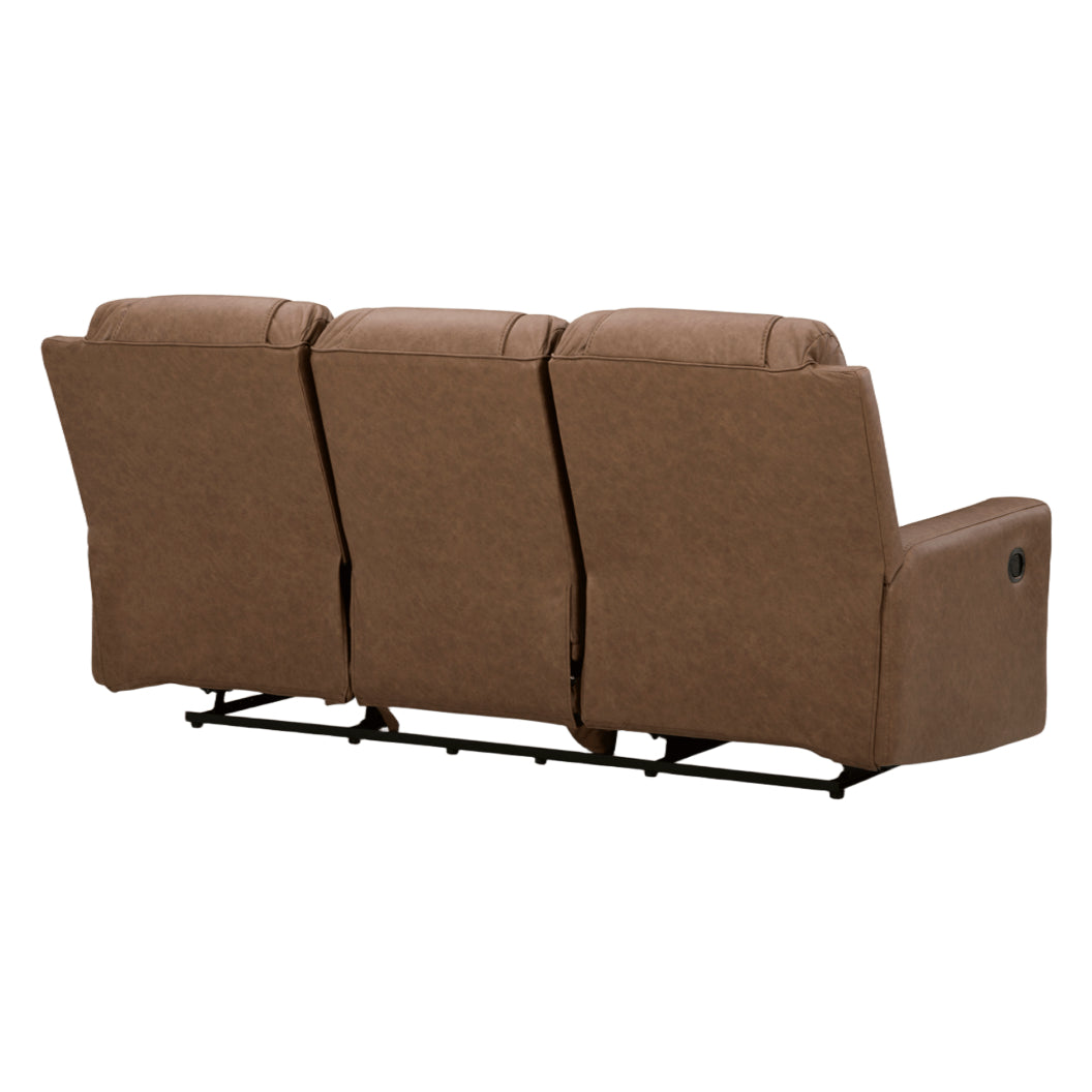 Sofa inclinable aspect cuir - Mackmenville