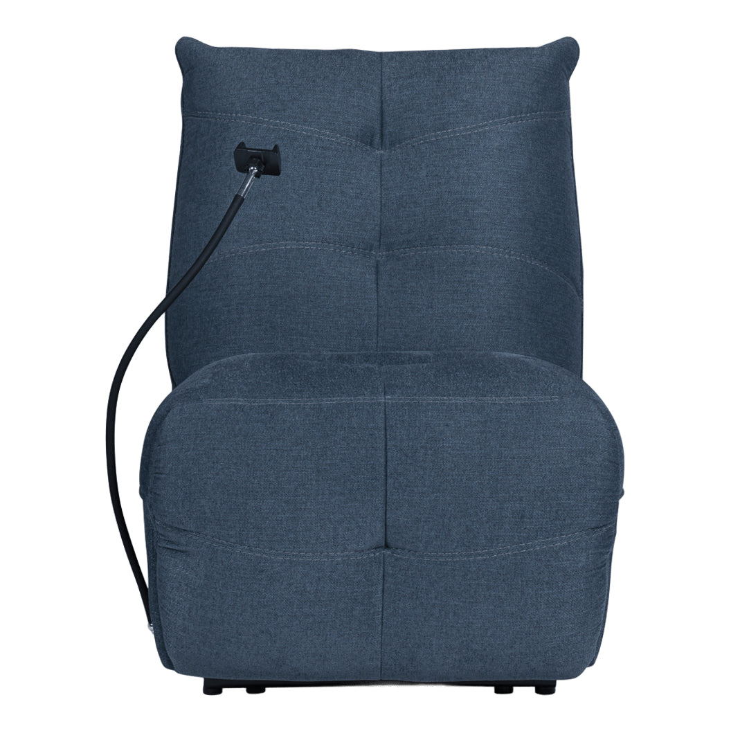 Fauteuil inclinable en tissu avec support flexible pour téléphone - Burlyton
