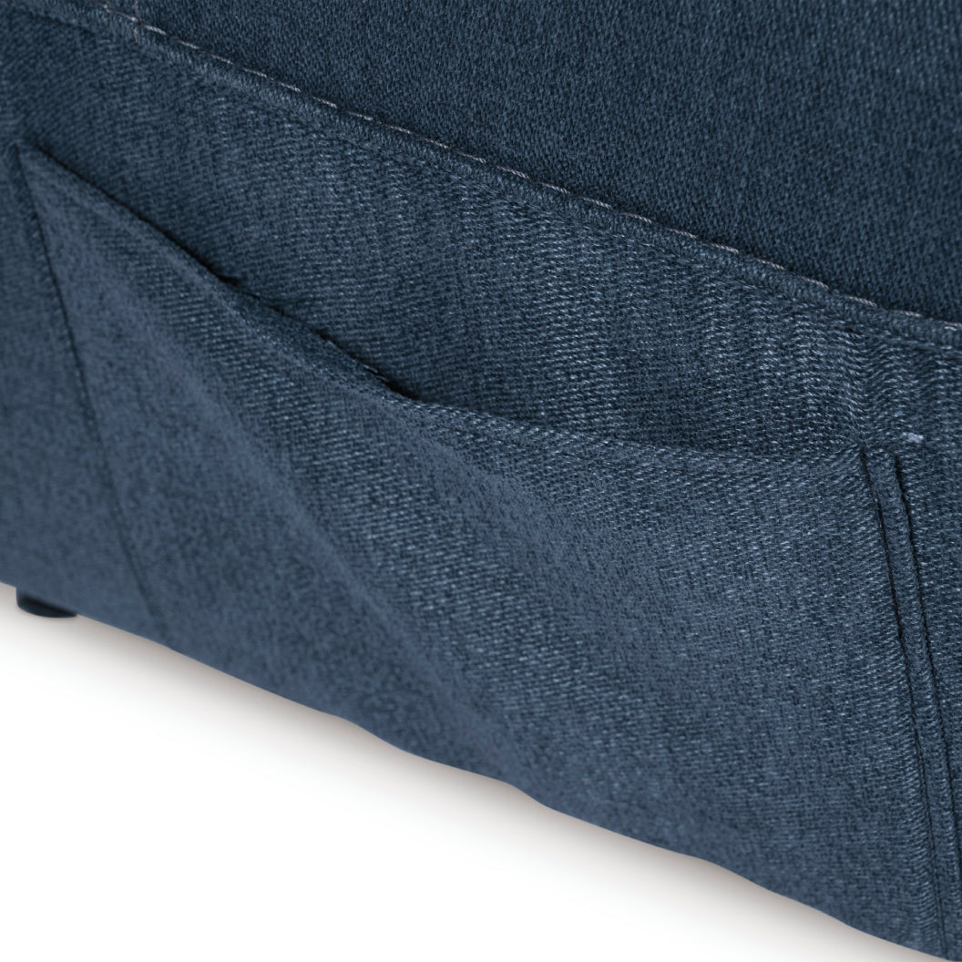 Fauteuil inclinable en tissu avec support flexible pour téléphone - Burlyton