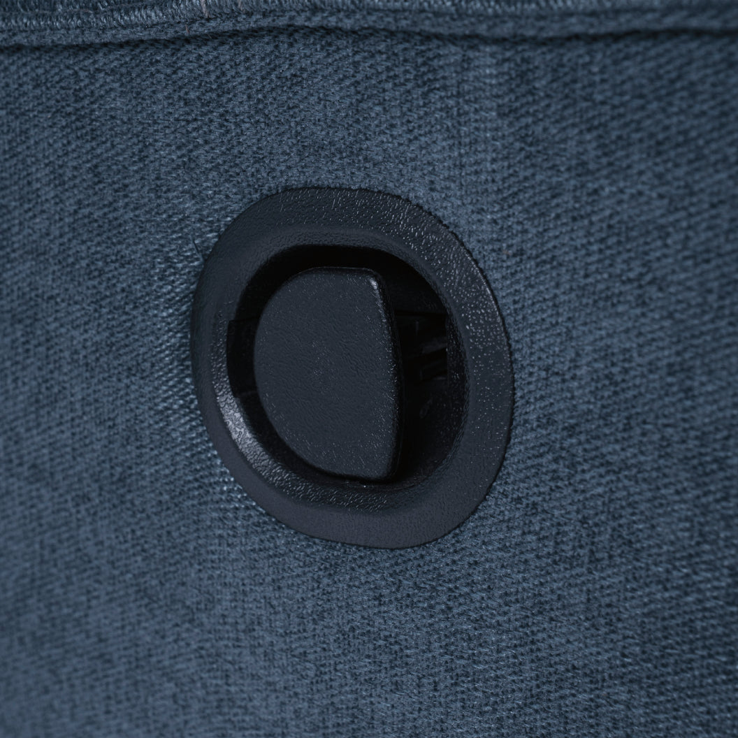 Fauteuil inclinable en tissu avec support flexible pour téléphone - Burlyton