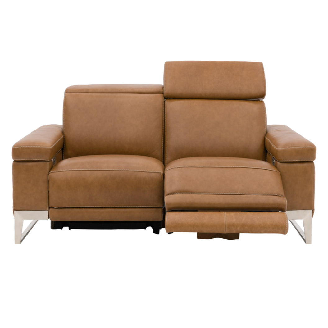 Causeuse motorisée en cuir - Première 4836