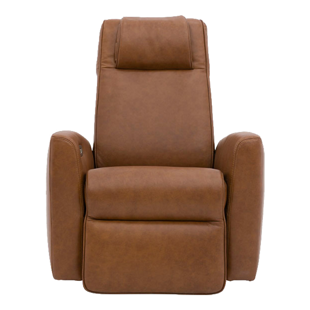 Fauteuil berçant, pivotant et motorisé en cuir - Santorini S-22