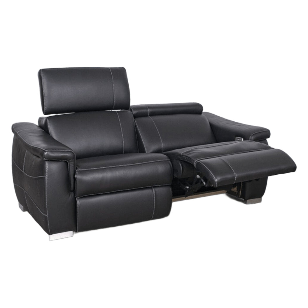 Causeuse motorisée en cuir - Première 3485