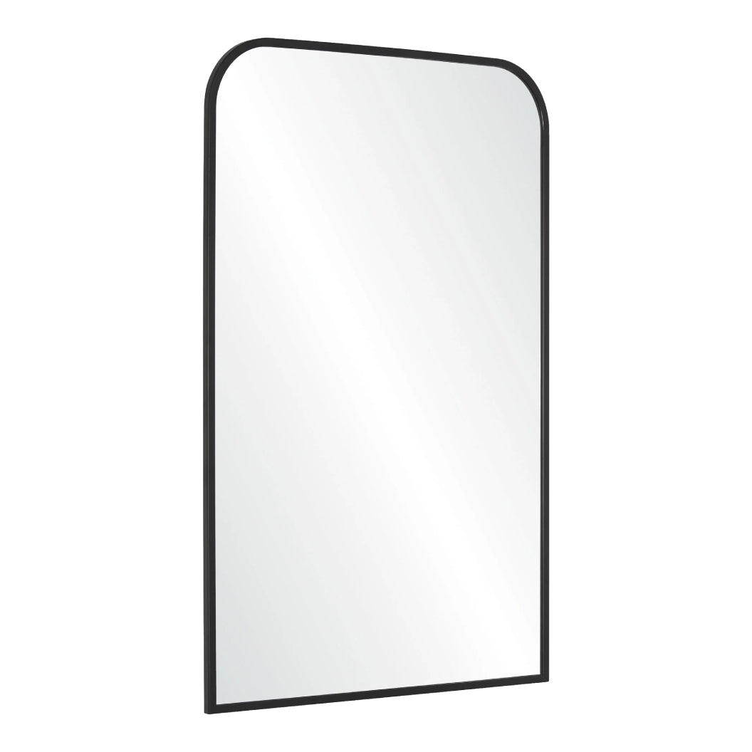 Miroir avec un cadre en fer noir mat 24 x 36 po - Jackline